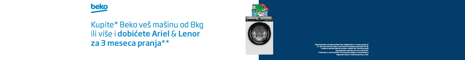 Beko+ariel spetembatr 2025