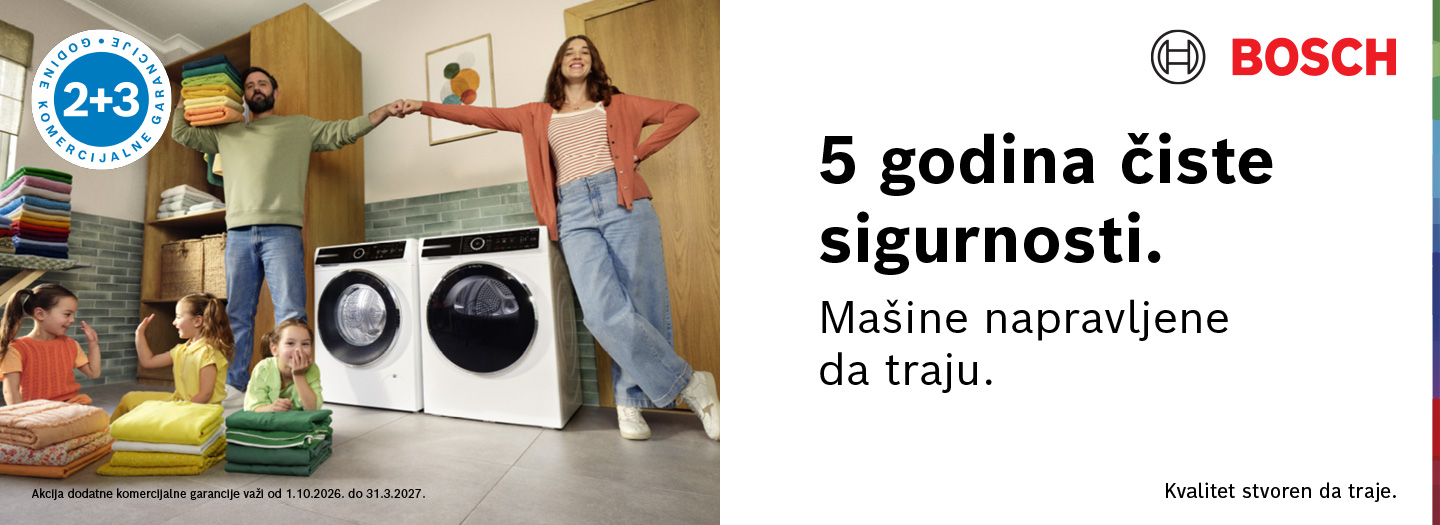 BOSCH 5 GODINA CISTE SIGURNOSTI