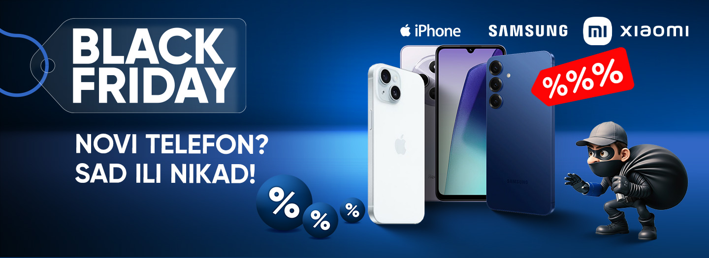 MOBILNI TELEFONI BLACK FRIDAY 2025
