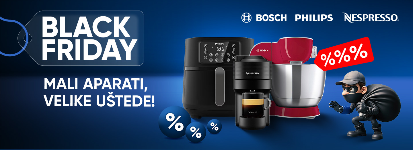 MALI KUĆNI  APARATI BLACK FRIDAY 2025