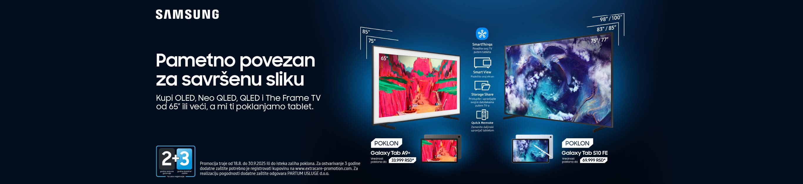 Samsung TV Back To School avgust 2025