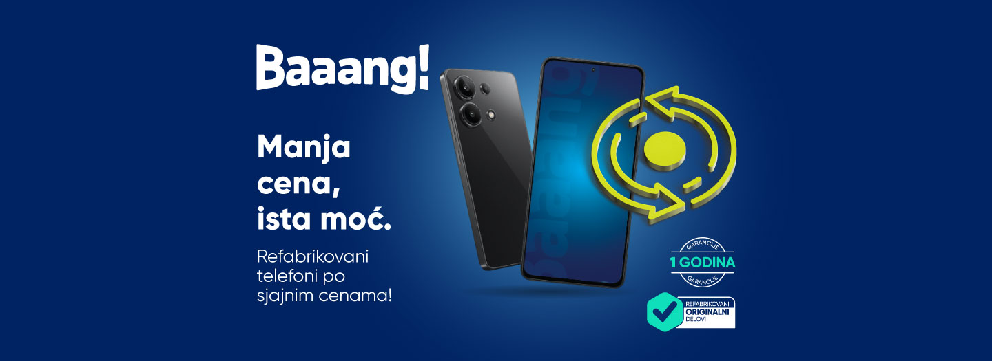 Izdvojena ponuda refabrikovanih telefona