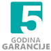 5 Godina garancije