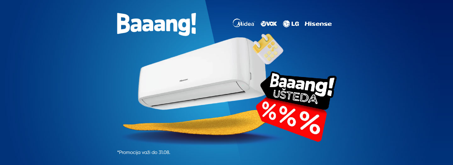 Avgust donosi sjajne cene klima uredjaja