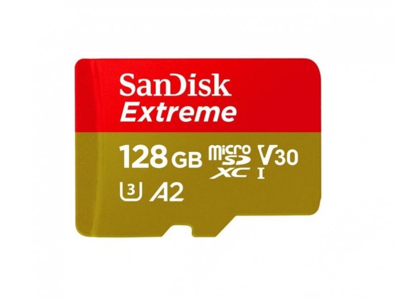SANDISK SDXC 128GB Extreme micro Pro Deluxe 190MB/s A2 C10 V30 UHS-I U3 ...