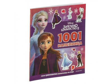 EGMONT DISNEY ZALEĐENO KRALJEVSTVO 2 1001 NALEPNICA
