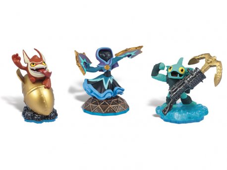ACTIVISION BLIZZARD Figure Skylanders SWAP Force Triple Pack C (Star Strike + Gill Grunt + Trigger Happy)