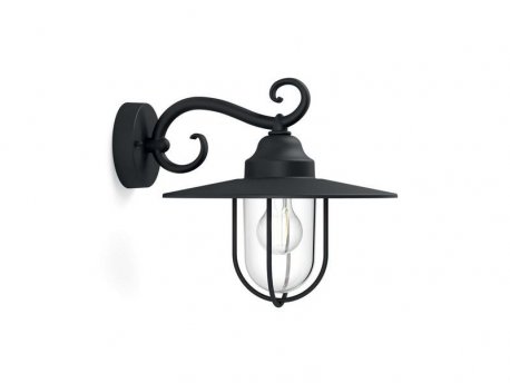 PHILIPS Pasture spoljašnja zidna svetiljka crna 1xmax.60W 16270/30/PN