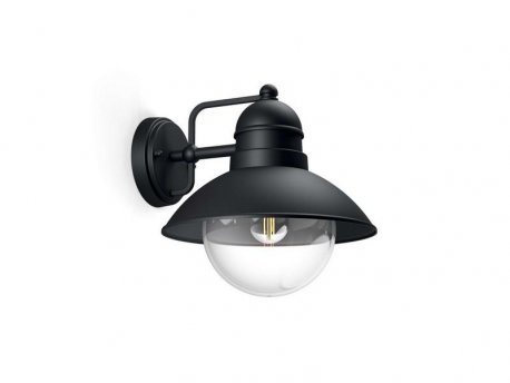 PHILIPS Hoverfly spoljašnja zidna svetiljka crna 1xmax60W 17237/30/PN