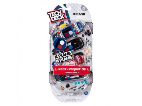 SPIN MASTER TECH DECK FINGERSKATE 4 KOM