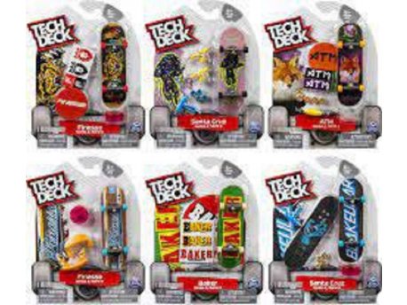 SPIN MASTER TECH DECK FINGERSKATE AST