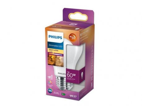 PHILIPS LED classic SIJALICA 7W (60W) A60 E27 FR 2700K WGD90 RFSRT4 PS748