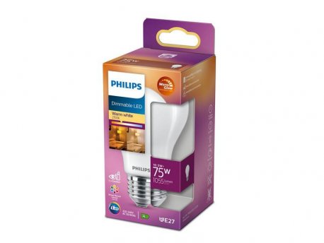 PHILIPS LED classic SIJALICA 10,5W (75W) A60 E27 FR WGD90 RFSRT4 PS747