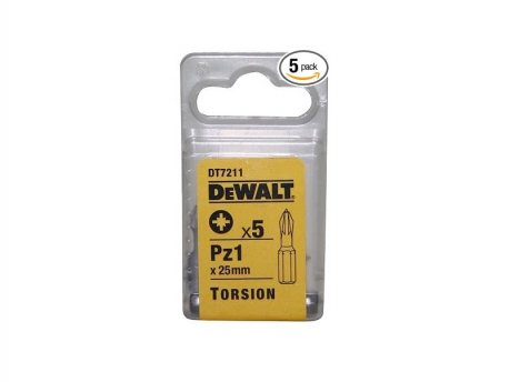DeWALT Odvijač bit torison PZ1/25 5 kom