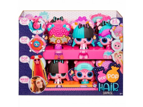 HASBRO POP POP HAIR SURPRISE 3 U 1