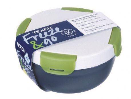 TEXELL Posuda za hranu Freeze & Go 1,2L okrugla TFG-235