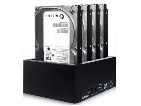 MAIWO Docking station USB 3.0 na 4 x SATA 2,5''/3,5'' K3084