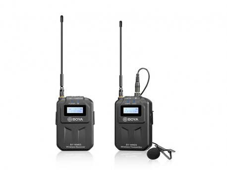 BOYA BY-WM6S UHF bezicni audio set (transmiter + bubica, sa punjivom baterijom)