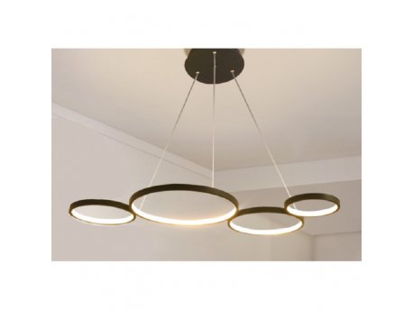 VESTA 374 LUSTER LED 50W 3000K CRNA