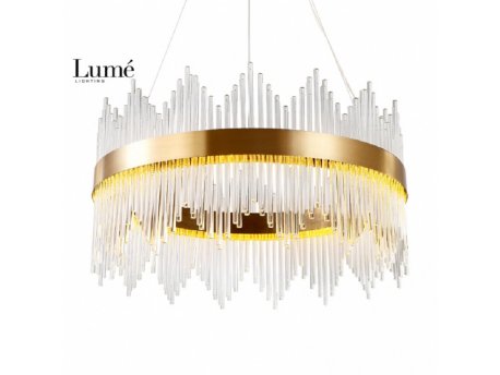BBLINK BELORE 6 LUSTER LED 54W 3000K ANTIQUE MESING