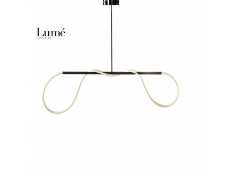 VESTA 386 LUSTER 60W 3000K MAT CRNA