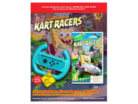 MAXIMUM GAMES Nickelodeon kart racers - Wheel bundle (Nintendo Switch)