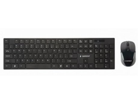 GEMBIRD KBS-WCH-01 2.4 GHz Slim Bežični miš + tastatura
