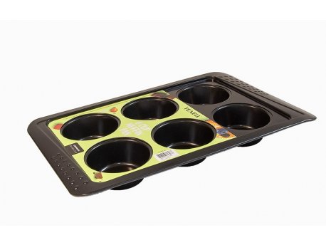 TEXELL Modla za mafine i projice 6 rupa TPD-M272
