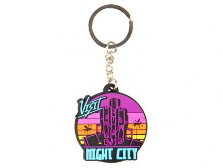Jinx Privezak za ključeve Cyberpunk 2077 Visit Night City