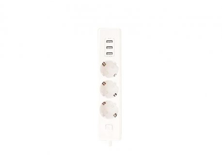 Xwave Xwave Produžni naponski kabal sa 3 uticnice +3 x USB ,duzine 1.8m