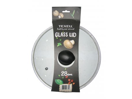 TEXELL Poklopac stakleni za tiganj TGL-28
