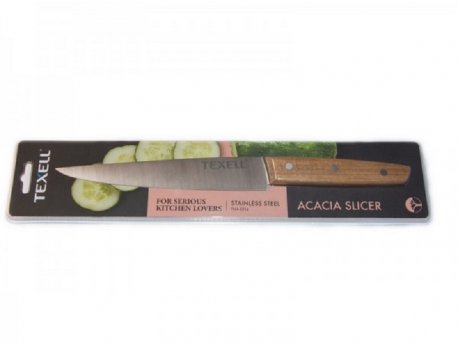 TEXELL Nož Acacia od nerđajućeg čelika Slicer TNA-S214