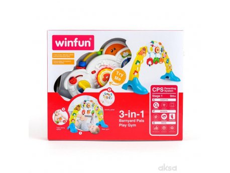 WIN FUN Igračka gimnastika drugari sa farme 3u1