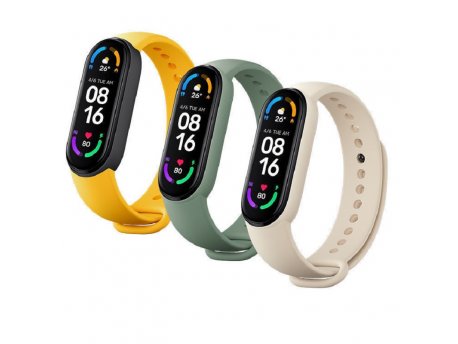 XIAOMI Narukvica Mi Smart Band 3kom bež, maslinasta, žuta