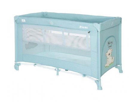 LORELLI BERTONI Prenosivi krevet Naomi 2 nivoa Blue Surf Tedy 10080552156
