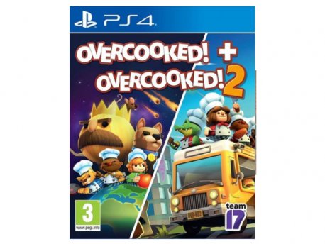 SOLDOUT SALES AND MARKETING Overcooked + Overcooked 2 Double Pack (PS4)