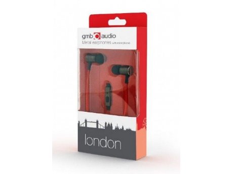 GEMBIRD MHS-EP-LHR Metal MP3 slušalice sa mikrofonom + volume kontrol ''London'' (1x3,5mm)