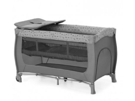 Hauck Prenosivi krevetac Sleep-Nplay-Center,Nor-Grey A047169