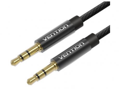 Vention 3.5mm M-M audio kabl 1.5M crni
