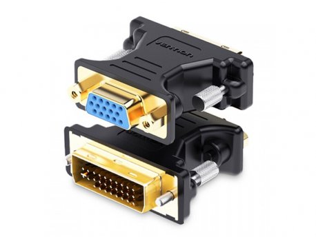 Vention VGA na DVI Adapter - Crni (DV380VG)
