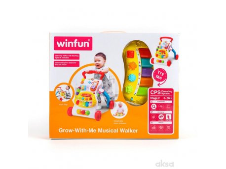 WIN FUN Dečija igračka Muzička hodalica A017394