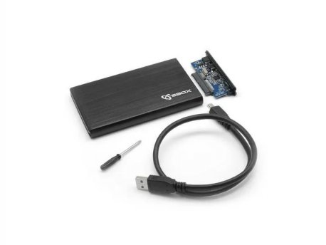 S BOX HDC 2562 B, Kućište za Hard Disk, Black