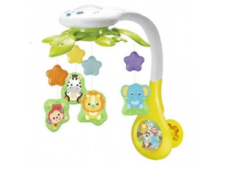 WIN FUN Igračka muzička vrteška sa projektorom životinje A029898