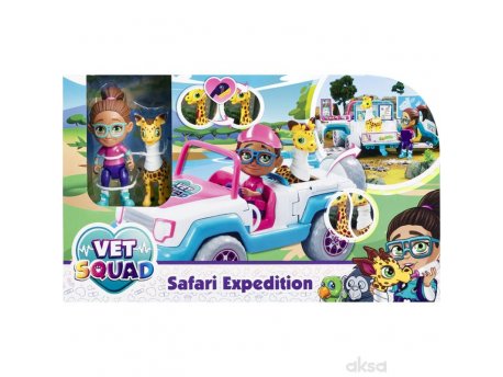 VET SQUAD Igračka ekspedicija safari A050948