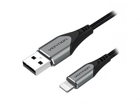 Vention Lightning kabl 1M - Sivi (LABHF)