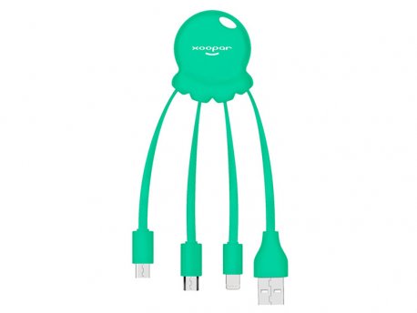 XOOPAR OCTOPUS 2 - All-in-one adapter - Mint (XP61040.30A)