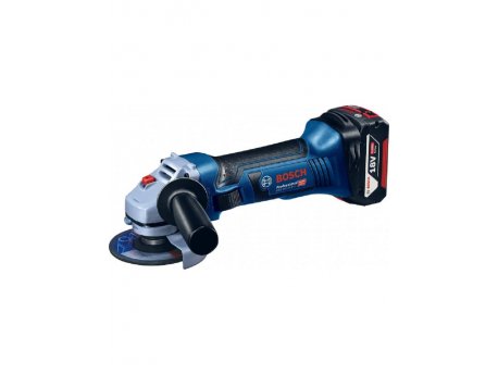 BOSCH Akumulatorska ugaona brusilica  GWS 18-125 V-LI + 1x4,0Ah + GAL18-40C