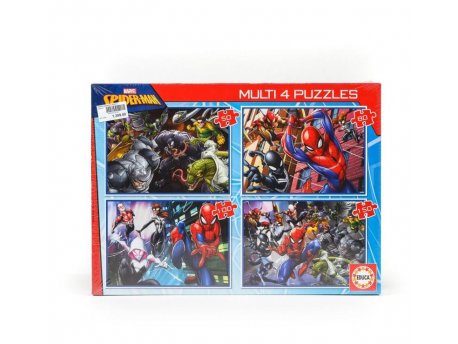 Educa Slagalica Multi 4 Spiderman A032120