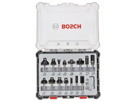 BOSCH SET GLODALA MIX 6mm WOOD 1/15