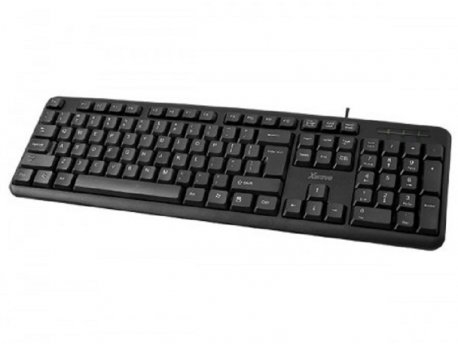 Xwave Tastatura crna USB, USA slova
